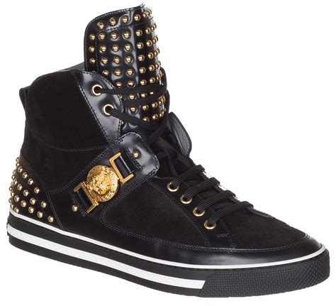 mens versace high top sneakers